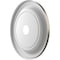 Ekena Millwork PVC Medallion (Canopies up to 13 1/2"), 22"OD x 3 1/2"ID x 1 1/2"P, Metallic Weathered Steel CMP22TRDST - alternate 3
